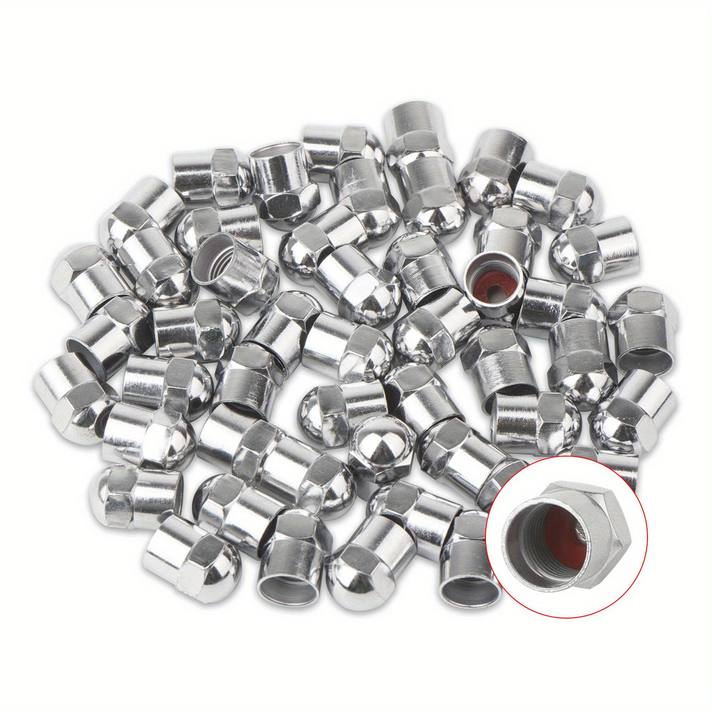Leak-Proof Tire Valve Caps with O-Rings – Easy Installation, Enhance Vehicle Appearance – For Cars to Motorcycles