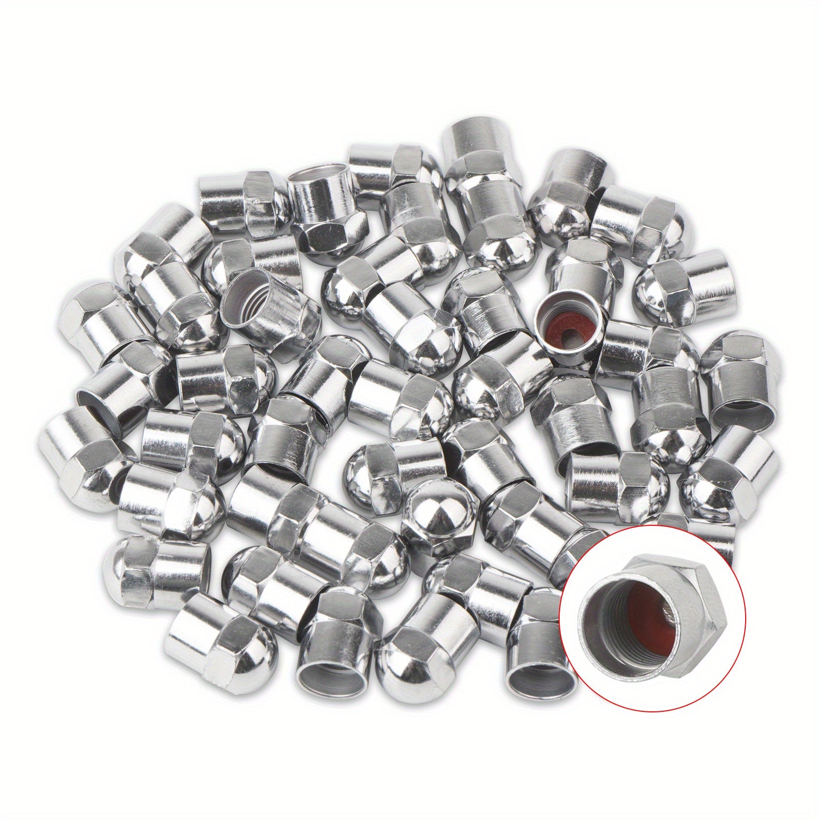 Leak-Proof Tire Valve Caps with O-Rings – Easy Installation, Enhance Vehicle Appearance – For Cars to Motorcycles
