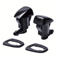 2-Piece Windshield Washer Nozzle Replacement OEM #85381-AE020 Spray Nozzle Set