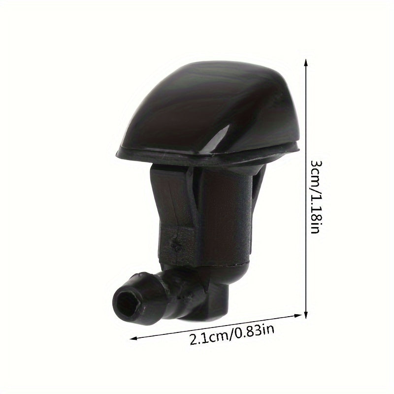 2-Piece Windshield Washer Nozzle Replacement OEM #85381-AE020 Spray Nozzle Set