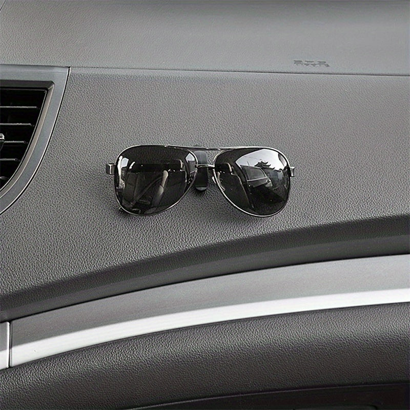 4-Pack Black Car Self-Adhesive Hooks – Convenient Bag Organizer for Vehicle Interior