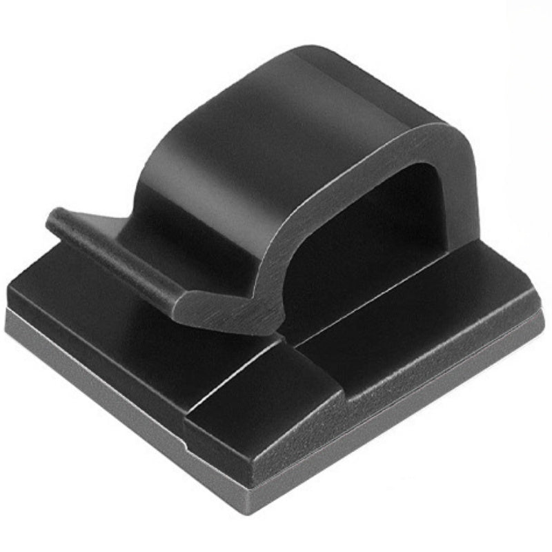 40-Piece Strong Adhesive Cable Clips – Cable Management Wire Holders for Car, Office & Home