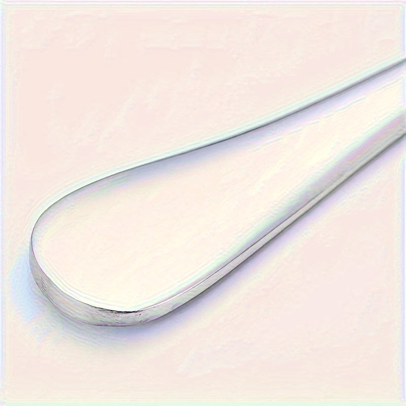 8-Piece Elegant Stainless Steel Long Handle Spoon Set – Perfect for Iced Tea, Coffee & Ice Cream – Dishwasher Safe, Polished Finish Kitchen Cutlery, Kitchen Utensils