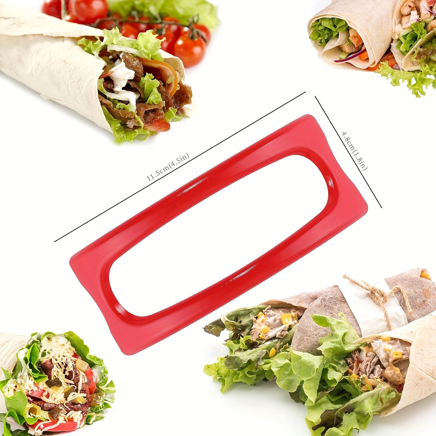 12/18 Pcs Colorful Tortilla Holders, Durable PP Material, Suitable for Soft and Hard Shells, Ideal for Restaurant and Home Use