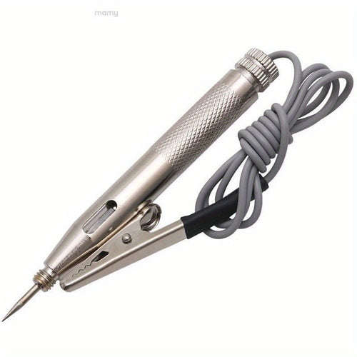 1pc DC 6-24V Automotive Circuit Tester Light Voltage Detection Probe Pen Diagnostic Tool – Auto Vehicle Circuit Test Probe Light, 6V-24V Lighting System Voltage Tester Pen for Household Appliances & Motorcycles