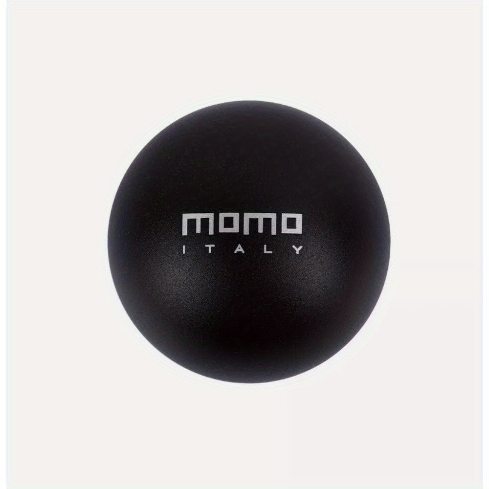 Universal Black Aluminum Round Gear Shift Knob, Fits Various Vehicle Models