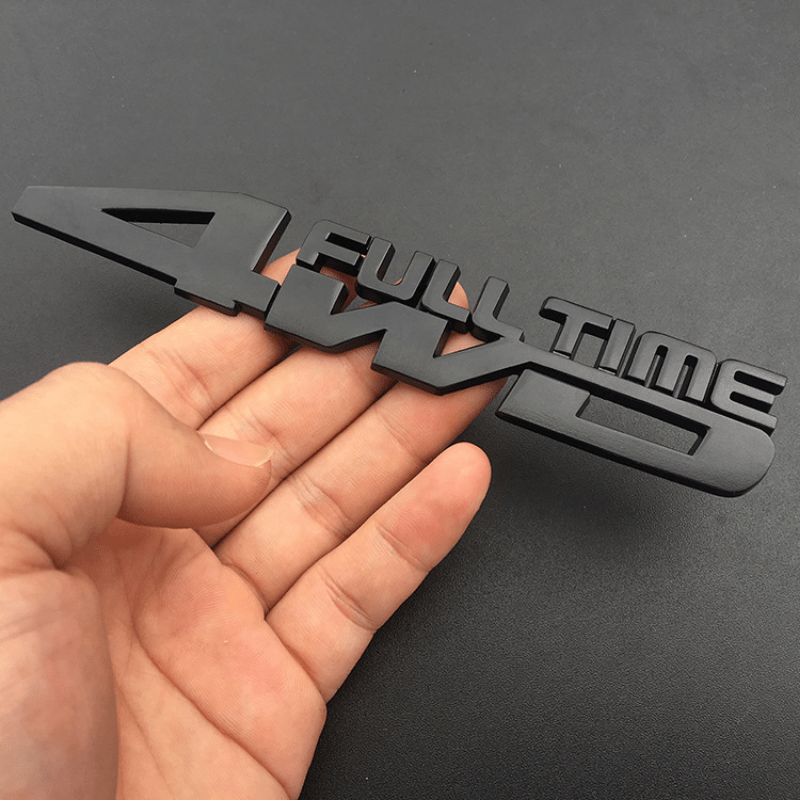1pc Metal Car Emblem for 4×4 Off-Road Vehicles – Durable Zinc Alloy Off-Road Decal, Perfect Style Upgrade for Vehicle Decoration | Eye-Catching Graphic Design | Durable Metal Badge, Car Sticker, Auto Accessory, Logo, Vinyl Decal, Car Emblem