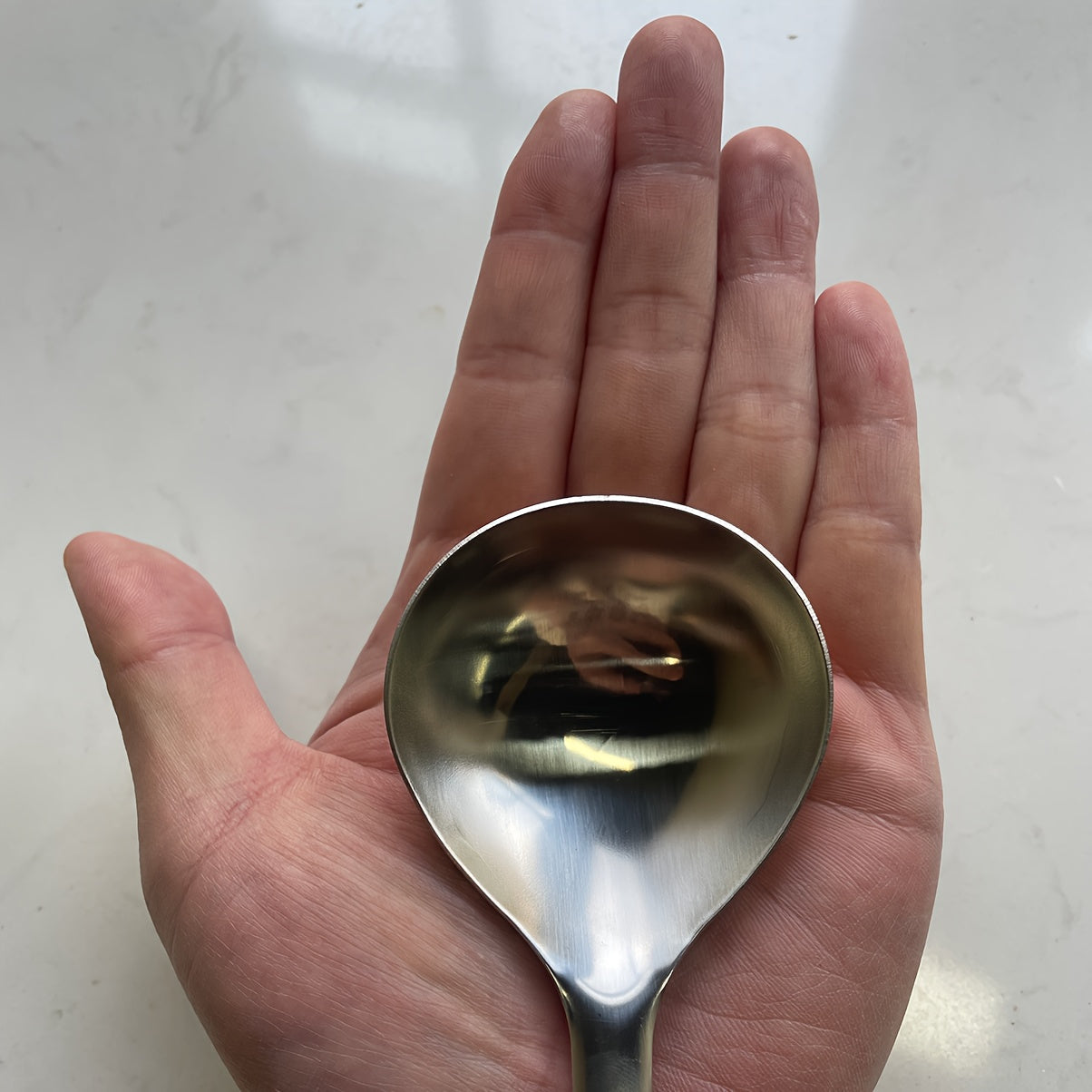 2-Pack Heavy Duty Large Soup Ladle – Long Handle Large Head Soup Spoon with Bowl – Perfect for Home, Restaurant, Food Trucks – Hygienic Serving Utensil Set