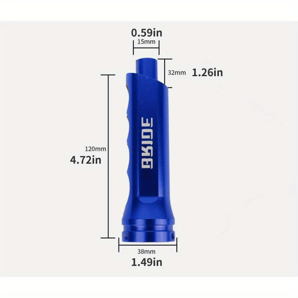 Blue Handbrake Cover for Acura, Compatible with Mazda and Honda