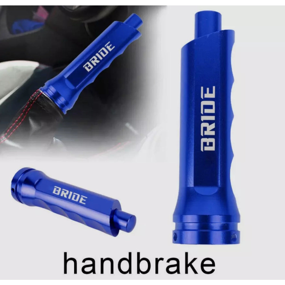 Blue Handbrake Cover for Acura, Compatible with Mazda and Honda
