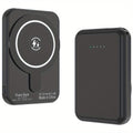 Mini Wireless Power Bank Magnetic Portable Charger 10000mAh, Magnetic Battery Pack USB Portable External Backup Battery Charger for iPhone 16/15/14/13/12/Pro Max/Plus Series, for Outdoor Camping, Ideal Gift