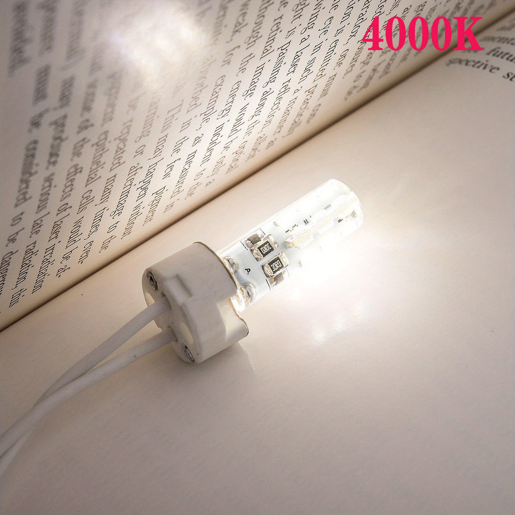 20-pack G4 LED bulb, two-pin base, 1.5W 12V DC, 10W-20W T3 halogen replacement, 360° beam angle, 3 color temperatures (3000K/4000K/7000K), energy-saving home use, under-cabinet lighting, landscape lighting