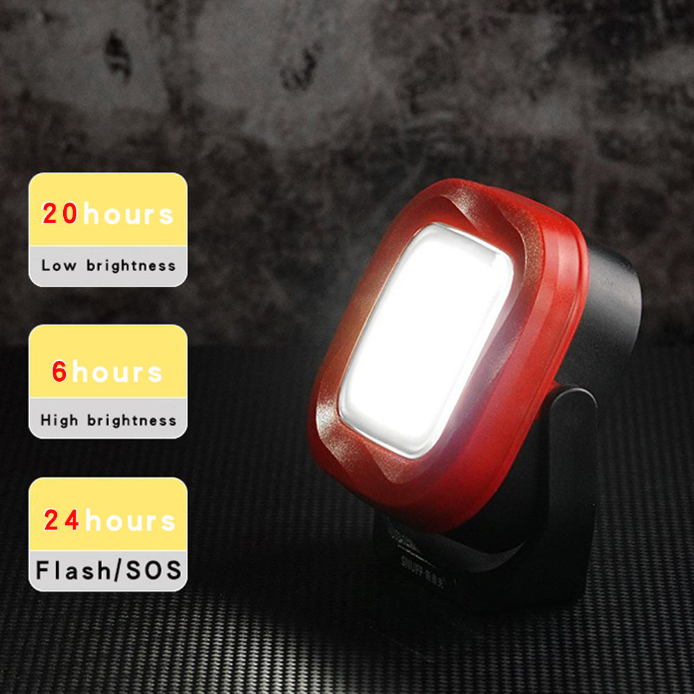 2000mAh Lithium Battery Work Light, Long Lasting Rechargeable LED Auto Repair Lamp, Shockproof Drop Resistant Design