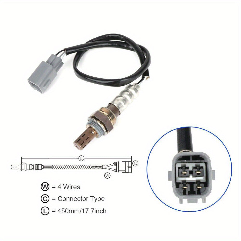 Upstream Oxygen Sensor Replacement for 2003-2006 Toyota Corolla/Matrix/Pontiac Vibe – 234-4800, Direct Fit Engine O2 Sensor with Wire Connector, Auto Part