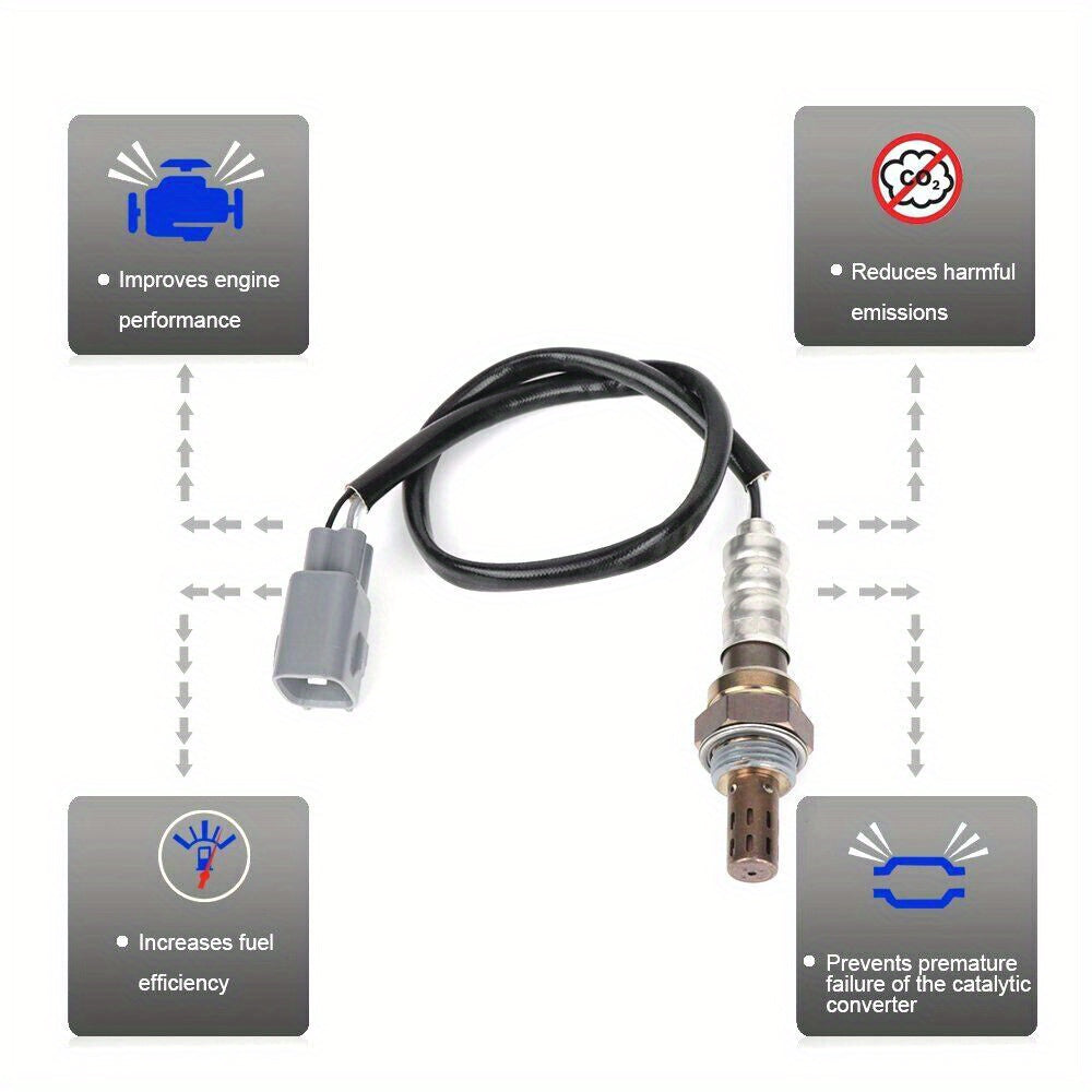 Upstream Oxygen Sensor Replacement for 2003-2006 Toyota Corolla / Matrix / Vibes, 60.87 oz / 234-4800, Direct Fit Engine Oxygen Sensor with Wire Connector, Auto Parts
