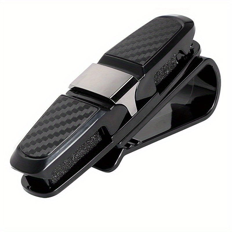 2pcs Car Glasses Clip – Portable Ticket & Card Holder, Sun Visor Sunglasses Mount, Eyeglasses Clip for Vehicle