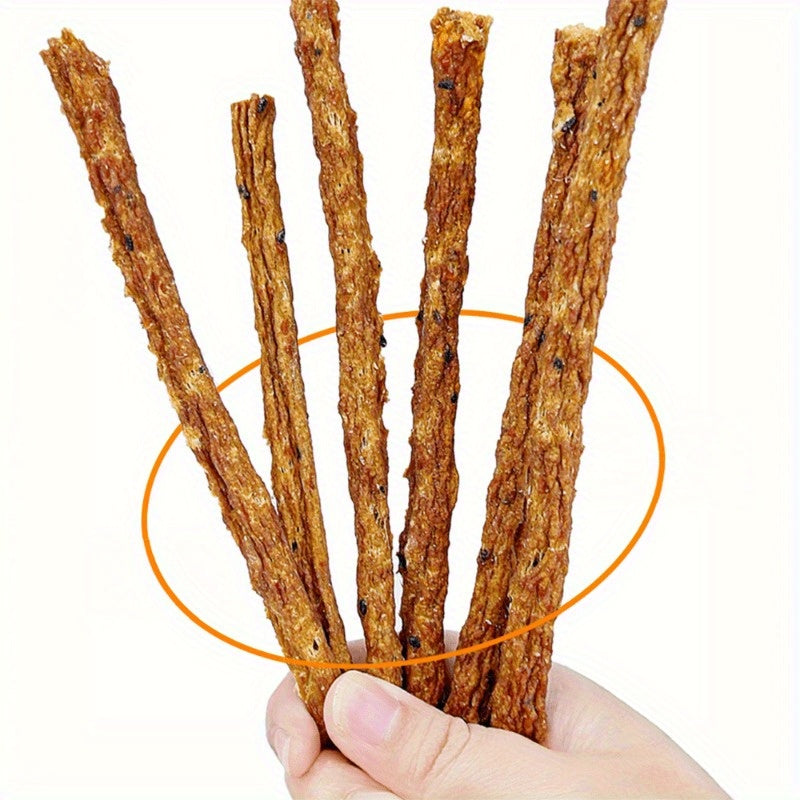 7.05盎司/14.11盎司全天然雞鴨磨牙棒狗咬膠 - 高蛋白低脂肪，適合所有犬種耐嚼易消化的牙齒清潔零食，完美訓練獎勵及健康寵物小吃