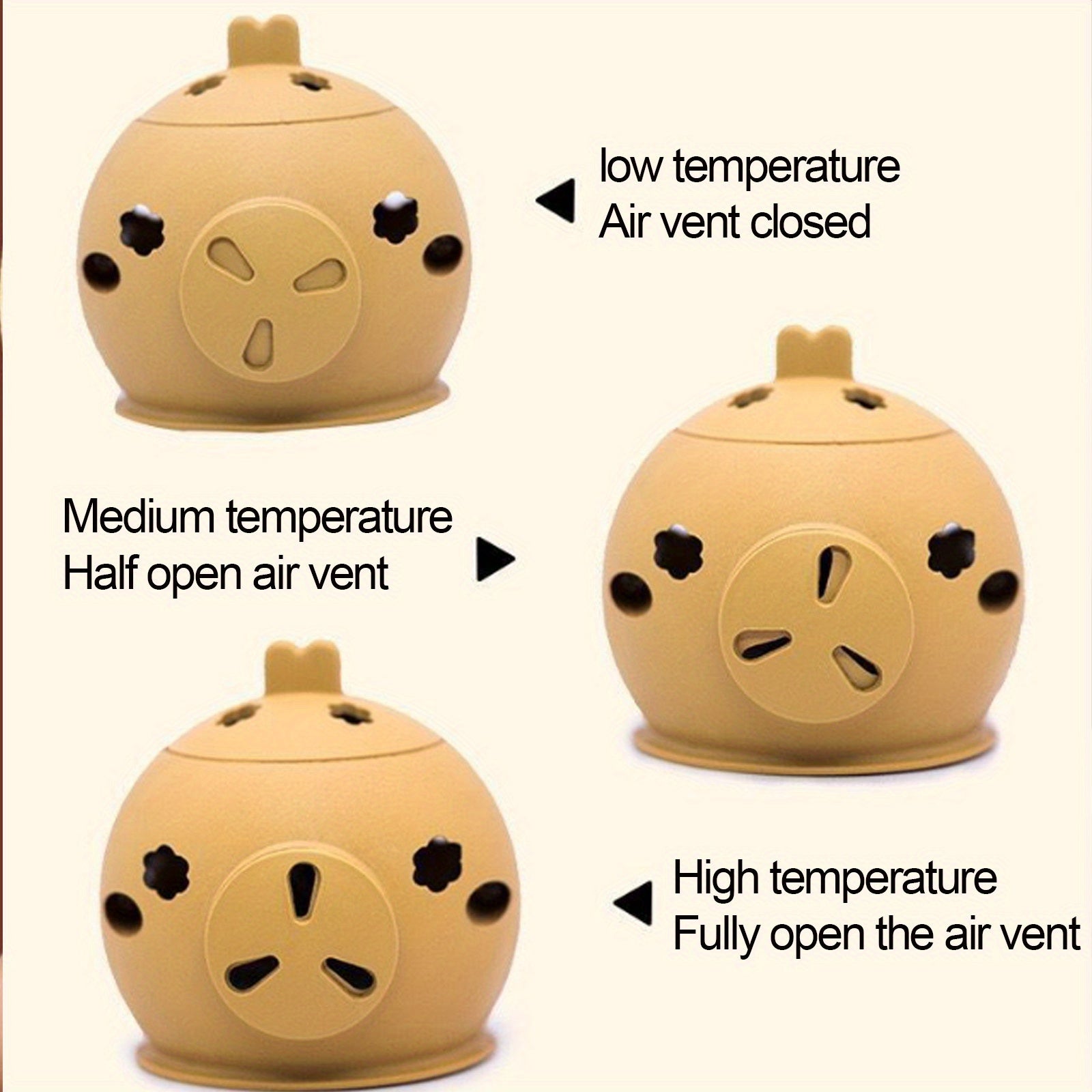 一件手动按摩器，便携式艾灸盒，家庭礼品，三档可调温度，家用保健工具，身体按摩器
