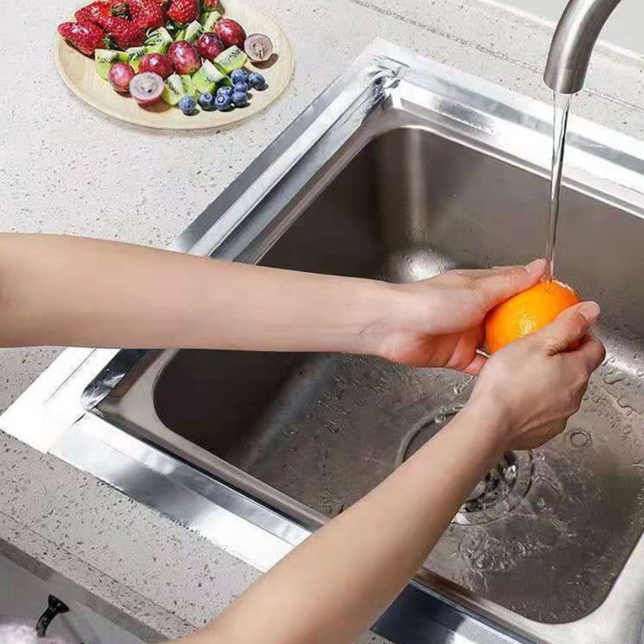 厨房灶台耐高温防油防水贴纸台面用防火铝箔纸自粘煤气灶锡纸