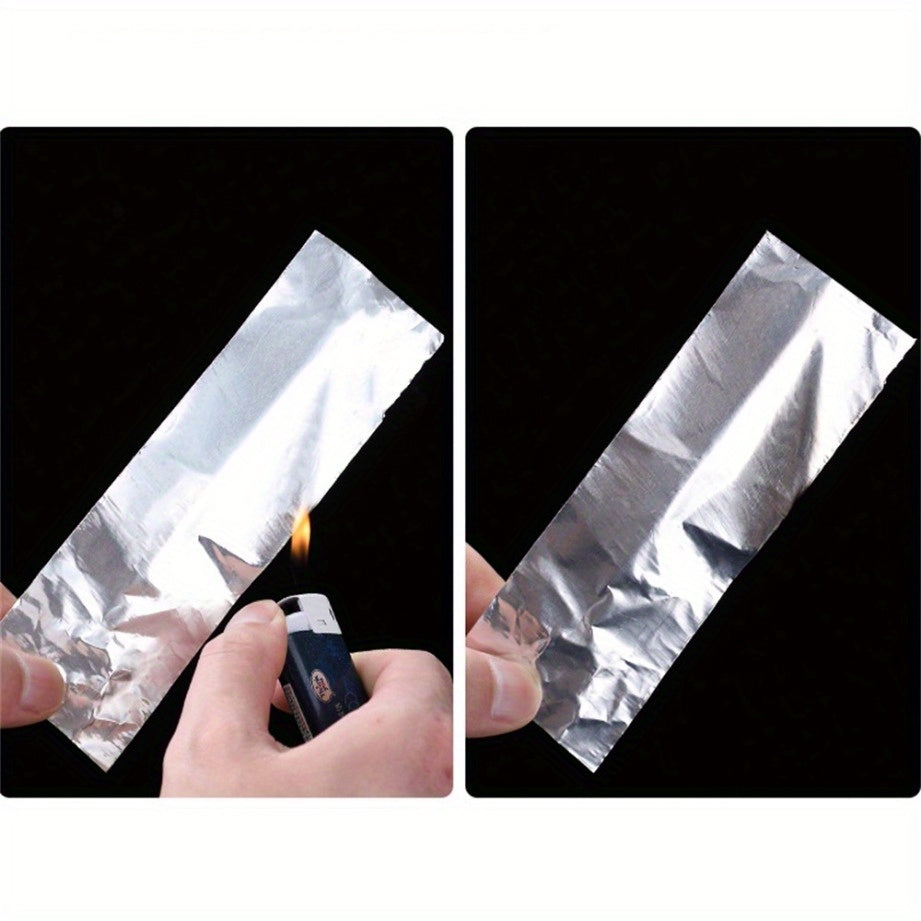 厨房灶台耐高温防油防水贴纸台面用防火铝箔纸自粘煤气灶锡纸