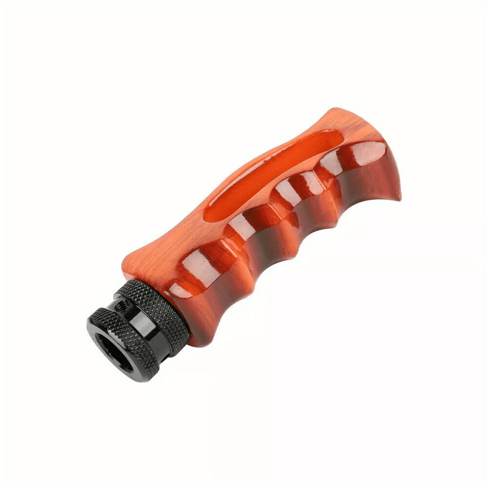 Universal Wooden Groove Pistol Grip Manual Shift Knob