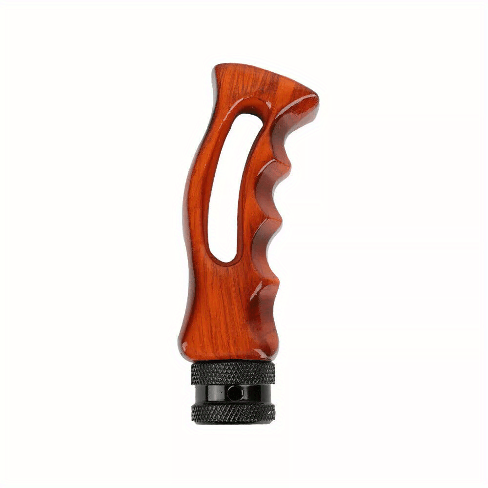 Universal Wooden Groove Pistol Grip Manual Shift Knob