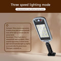 504 LED Solar Street Light with PIR Motion Sensor, Suitable for Home and Commercial Use, Dusk to Dawn, Solar Floodlight, LED Outdoor Area Lighting, Wall Mounted, Dusk to Dawn, Easy to Install