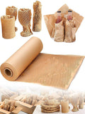 20M/10M/5M/Roll Honeycomb Packing Paper, Cushioning Wrap Bubble Packing Wrap Protective Roll, Alternative To Bubble Wrap For Gift Wrapping Decoration, Moving/Shipping/Packing Roll, & Fully Recylable