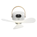 Smart Remote Control Ceiling Fan, Suitable for Dormitory, Camping, Outdoor, Type-C Charging, Built-in Battery