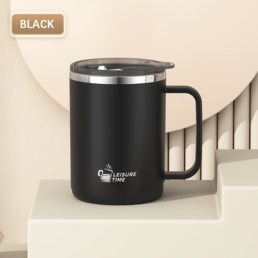 304 Stainless Steel Double Wall Mug, Insulated Coffee Milk Tea Cup, Japanese Style Creative Water Cup, Ideal Gift for Outdoor Adventures, Perfect Present for Ladies