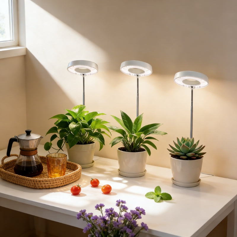 1-Pack High Quality LED Plant Grow Light, Adjustable Full Spectrum USB Powered Grow Lamp for Small Indoor Potted Plants, Foliage Plants & Home Use
