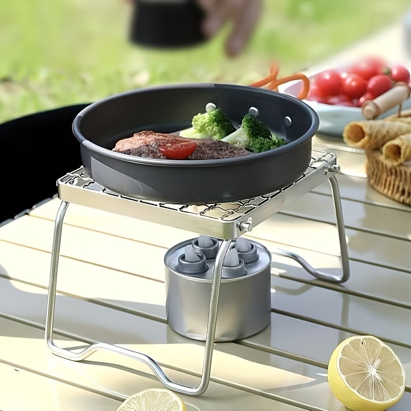 1-Pack Portable Outdoor Burner Canister (Liquid Not Included): For Cooking Only, Not for Food Contact, Adds Fuel for Up to 6 Hours of Use, High-Quality & Reusable, A Reliable Choice for Camping & Parties