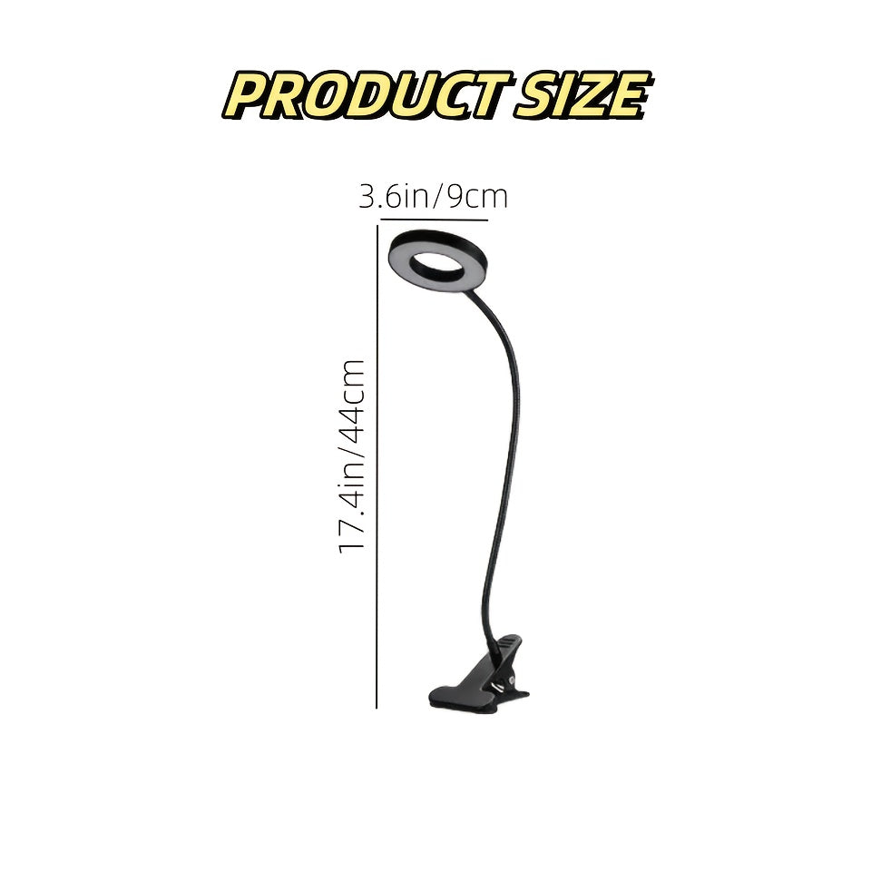 Full Spectrum Potted Plant Light, Red & Blue LED Grow Light, Clip-on Plant Strip with Dimmable & Timer Function, Ideal for Succulents & Garden Potted Plant Supplement Lighting