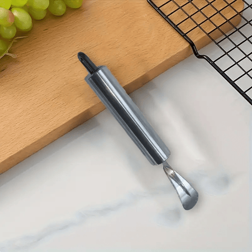 1 Creative Kitchen Tool for Oranges & Lemons – Durable Stainless Steel Peeler with Curved Handle for Effortless Peeling, Essential for Restaurants, Outdoor Camping & BBQ
