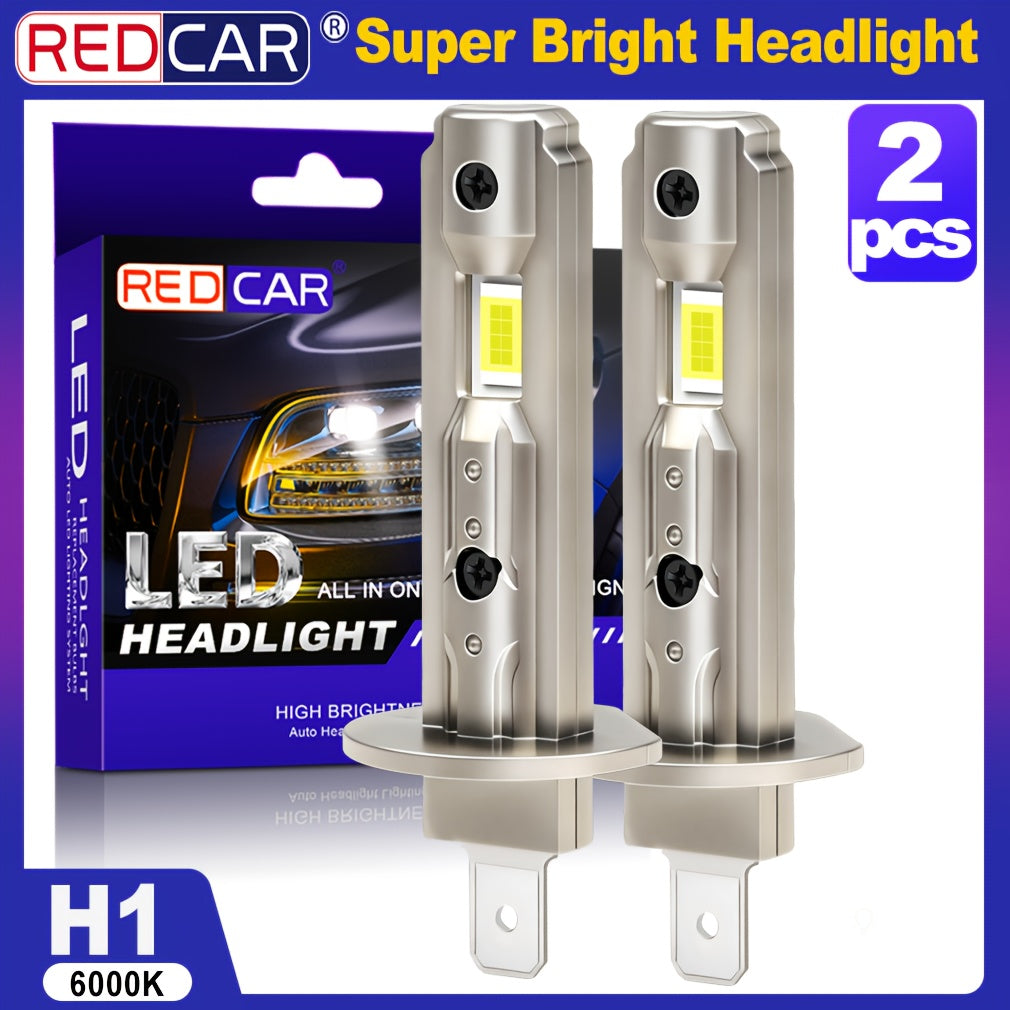 H1 LED Light 3570 CSP Chip Daytime Running Light Car Headlight Plug-and-Play