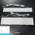 (AXK-00025)2pcs ARGB电脑延长线装饰软灯条，8Pin&24Pin霓虹灯条5V 3-Pin连接器，兼容主板灯光同步 - 理想用于电脑机箱装饰