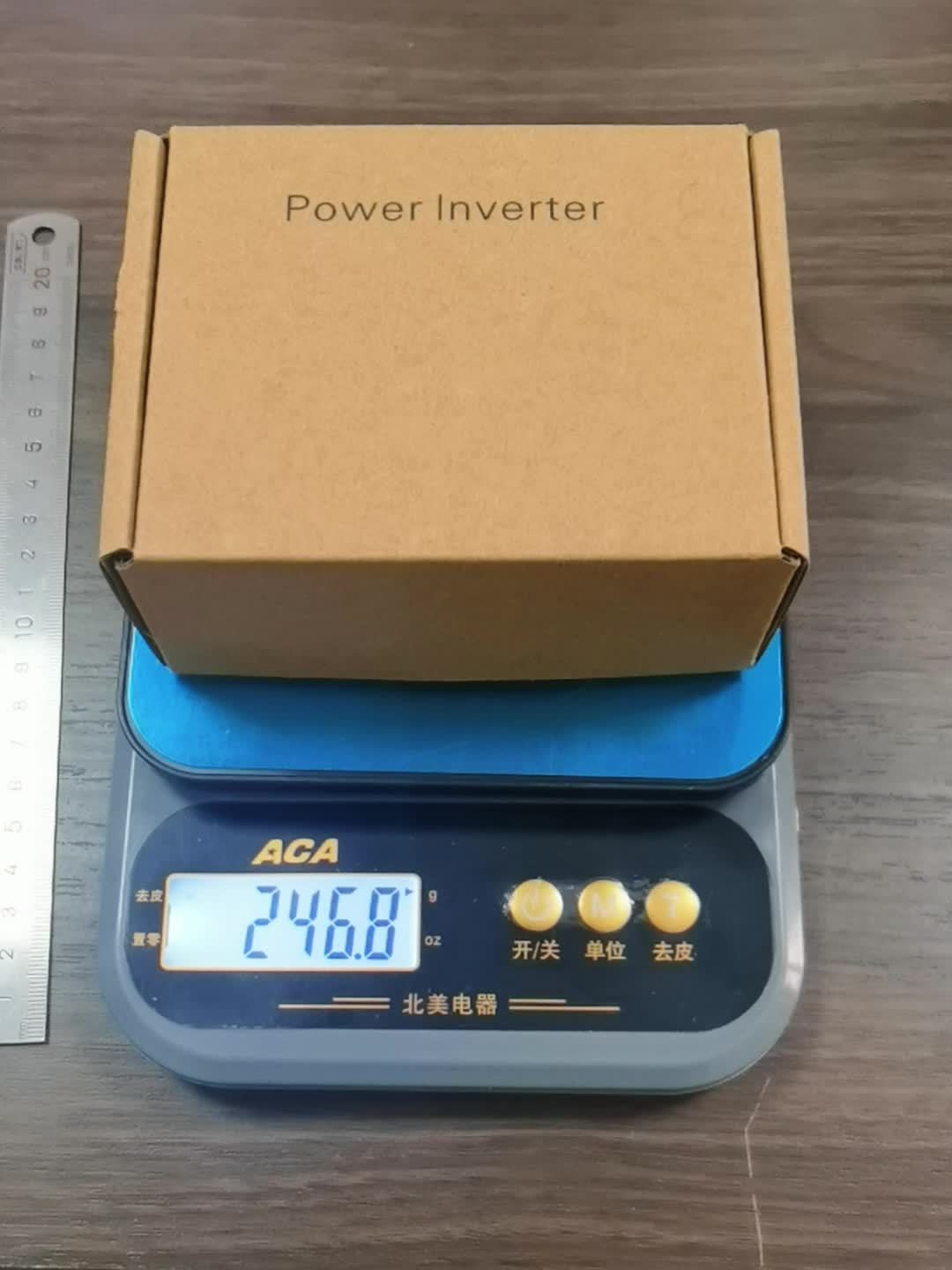 150W 车载逆变器 12V DC 转 110V AC 车载插头适配器转换器，带 3.1A 双 USB AC 车载充电器，适用于笔记本电脑，不含电池