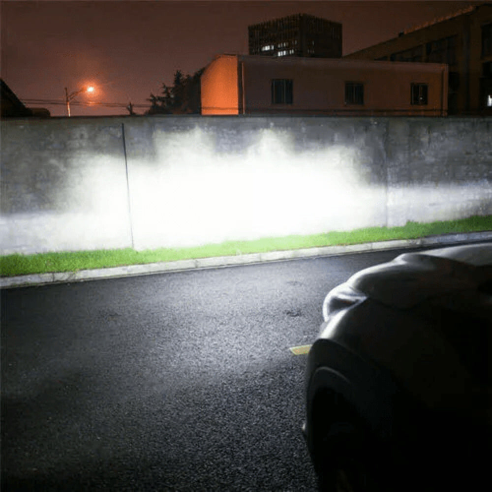 2 Super Bright H4 9003 9005 HB3 9006 HB4 H7 LED Headlight Bulbs High/Low Beam Bulbs Fog Light Bulbs, 6000K Super Bright White Light Plug-and-Play