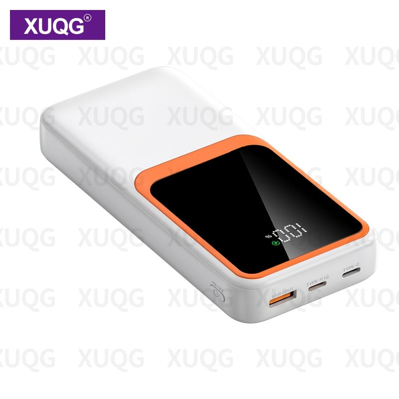 20000mAh Power Bank with LED Power Display, Portable Mobile Charger for Phones