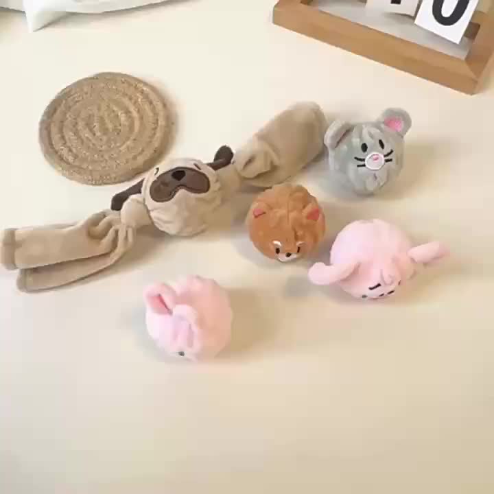 宠物狗狗搞怪发声球-搞怪造型发声玩具 让狗狗爱不释爪 用于日常解闷和抛接训练 适合中小型犬-无需电池
