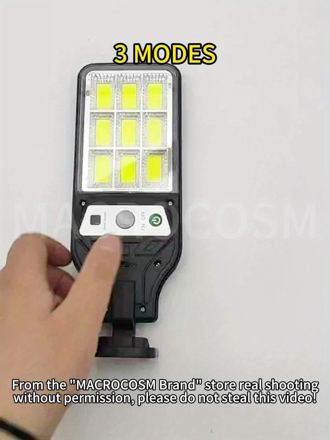 2/4 Pack Outdoor Solar Charging COB Wall Light, Street Light, Perfect for Patio, Courtyard, Balcony, Villa, Garden Wall, with Motion Sensor, Portable ABS Material Courtyard Garden Decorative Light