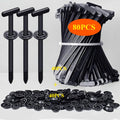 80-Piece Heavy Duty Nylon Cable Tie Mounts with Self-Locking Pin & Button Head – for Auto Repair, Engine, Mud Flaps, Fenders & Trunk Fasteners, Durable Plastic Wire Management Clips, Automotive Use, Multi-Purpose Organizer