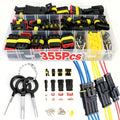 355-Piece Automotive Electrical Connector Terminals, Heavy-Duty 1/2/3/4 Pin Wire Plugs, for Vehicle Repair and Maintenance – Easy Installation and Operation