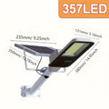 High Power Solar Street Light 6000mAh, Outdoor Garden Sunroom Remote Control, Waterproof Wall Light, Solar Street Light