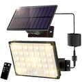 127 LED Solar Split Light - Outdoor IP65 LED Street Light, Perfect for Garden Courtyard Lawn Patio | Remote Control & Motion Sensor | High Brightness Energy Saving Security Lighting