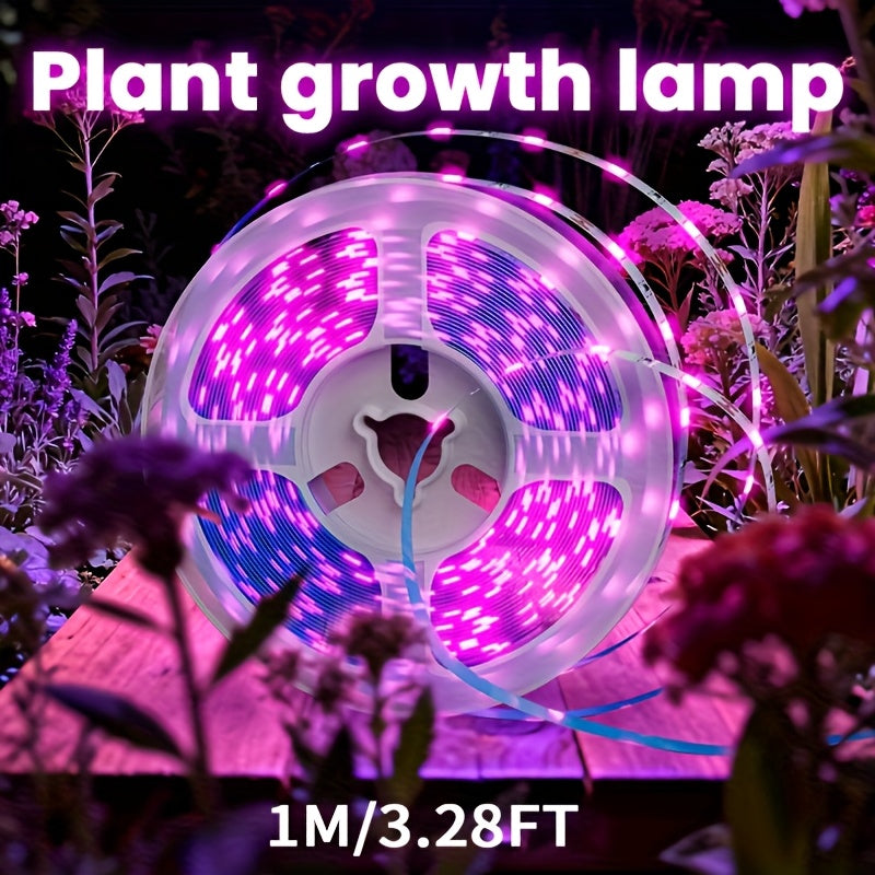 植物生长灯带，光带的增长填充，全光谱植物光带，拟太阳光的全光谱，可切割室内植物生长带，种子和花卉的有效生长