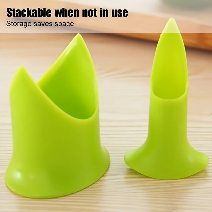 2Pcs Pepper Seed Remover, Plastic Jalapeño Core Remover, Multifunctional Household Chili Deseeder Kitchen Tool