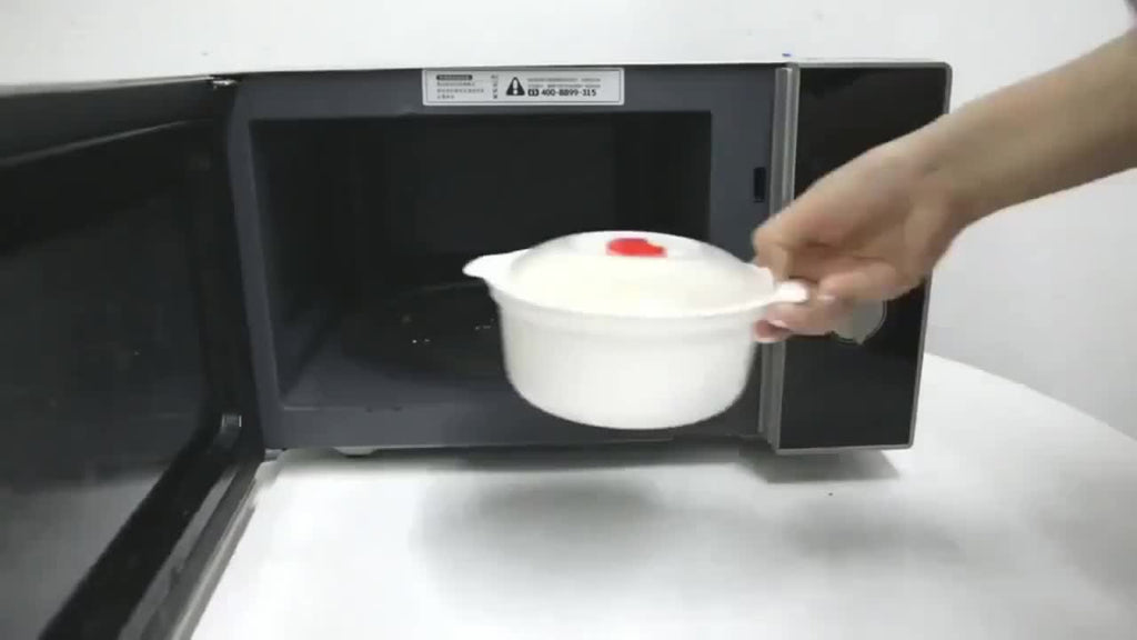 微波炉可加热的碗具,圆形食品级PP5碗具套装（含盖） 健康安全放心 可用于汤碗，饭碗，菜碗 方便面碗 蒸笼加热包子馒头食物, 1-3分钟即可加热食物 厨房好帮手,高端厨房用餐体验