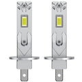 2Pcs H1 LED Headlight Mini Direct Plug Fog Light Low Beam/High Beam 60W 6000K 13000LM 12V