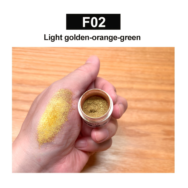 变色龙珠光粉适用于各种树脂工艺品制作